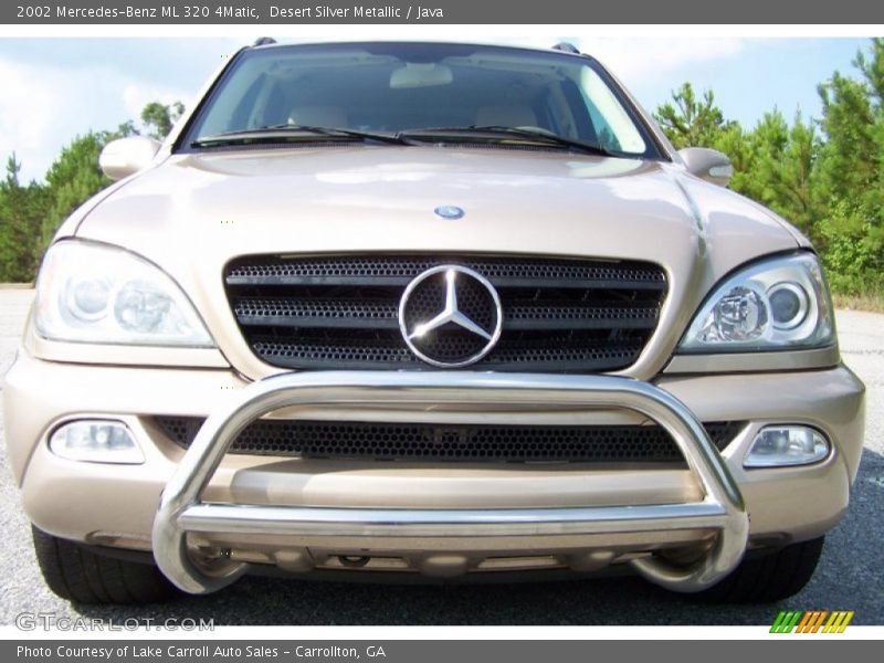Desert Silver Metallic / Java 2002 Mercedes-Benz ML 320 4Matic