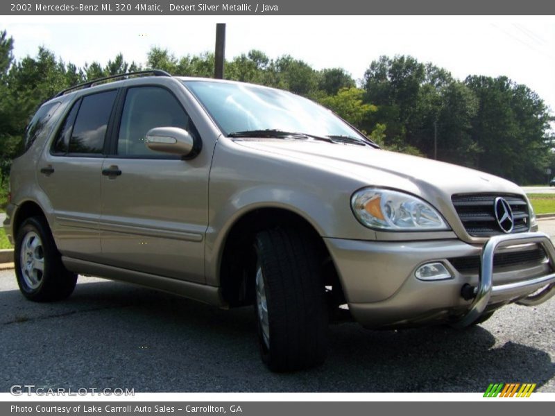 Desert Silver Metallic / Java 2002 Mercedes-Benz ML 320 4Matic