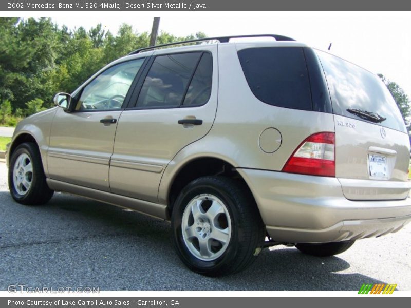 Desert Silver Metallic / Java 2002 Mercedes-Benz ML 320 4Matic