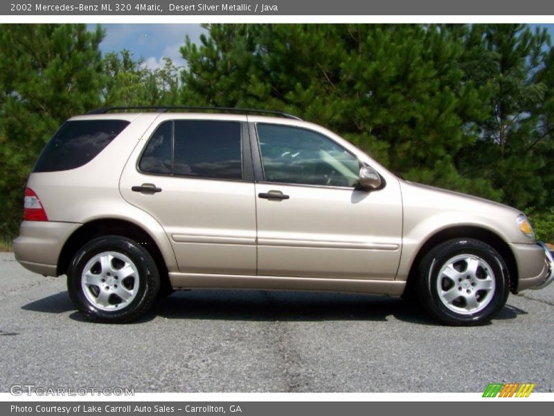 Desert Silver Metallic / Java 2002 Mercedes-Benz ML 320 4Matic