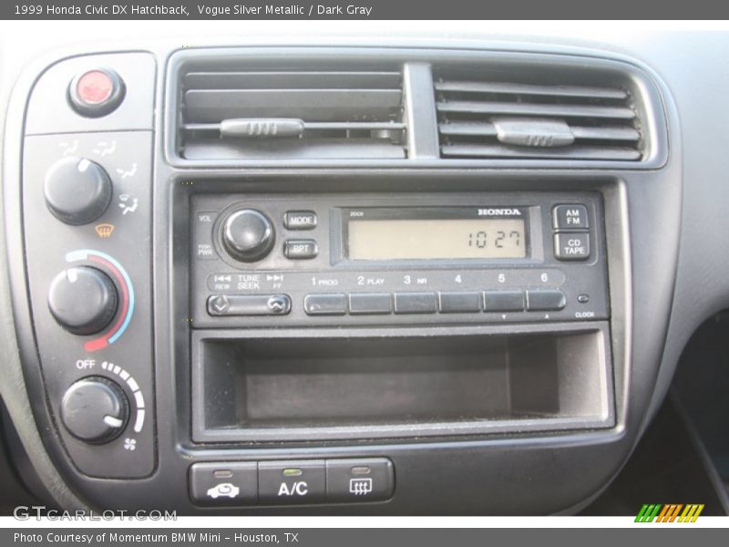 Audio System of 1999 Civic DX Hatchback