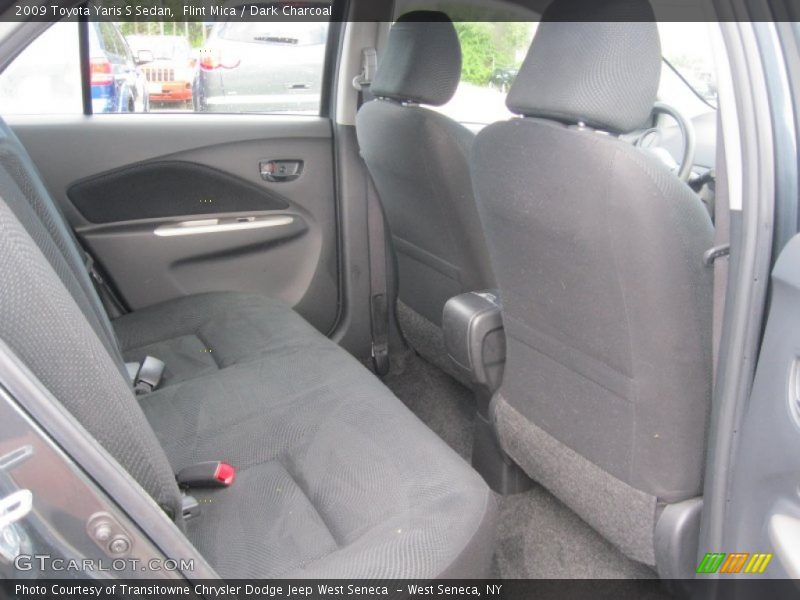 Flint Mica / Dark Charcoal 2009 Toyota Yaris S Sedan