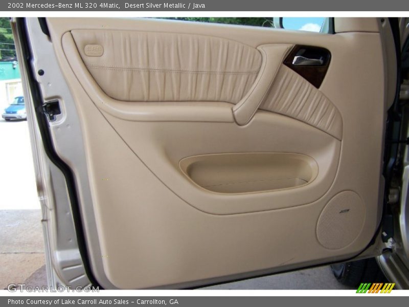 Desert Silver Metallic / Java 2002 Mercedes-Benz ML 320 4Matic