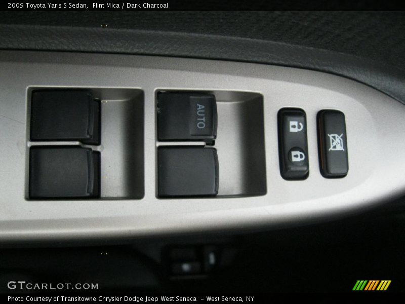 Flint Mica / Dark Charcoal 2009 Toyota Yaris S Sedan