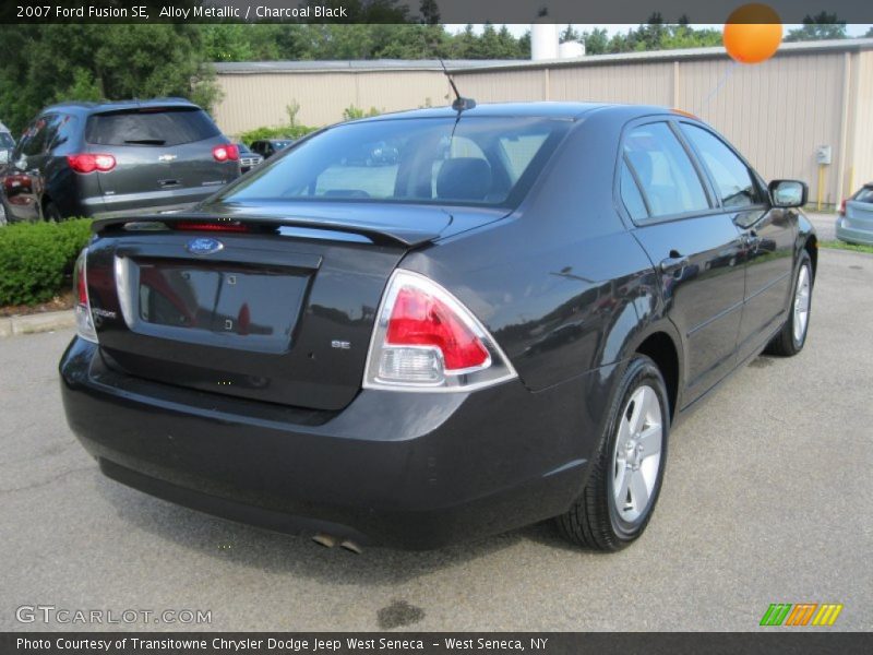 Alloy Metallic / Charcoal Black 2007 Ford Fusion SE