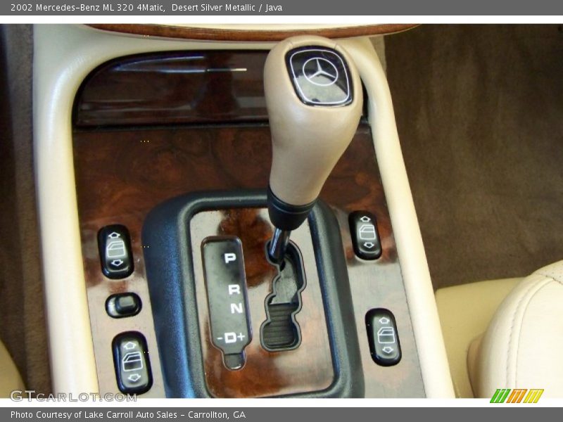 Desert Silver Metallic / Java 2002 Mercedes-Benz ML 320 4Matic