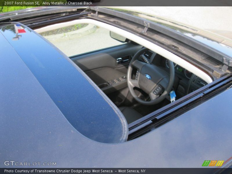 Alloy Metallic / Charcoal Black 2007 Ford Fusion SE