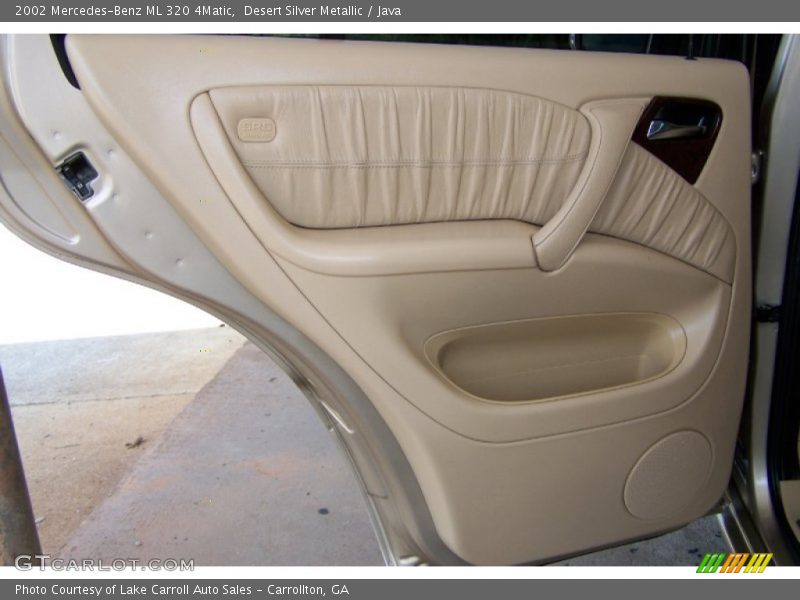 Desert Silver Metallic / Java 2002 Mercedes-Benz ML 320 4Matic