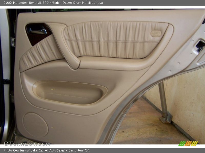 Desert Silver Metallic / Java 2002 Mercedes-Benz ML 320 4Matic