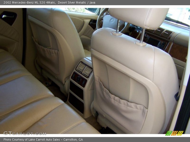 Desert Silver Metallic / Java 2002 Mercedes-Benz ML 320 4Matic