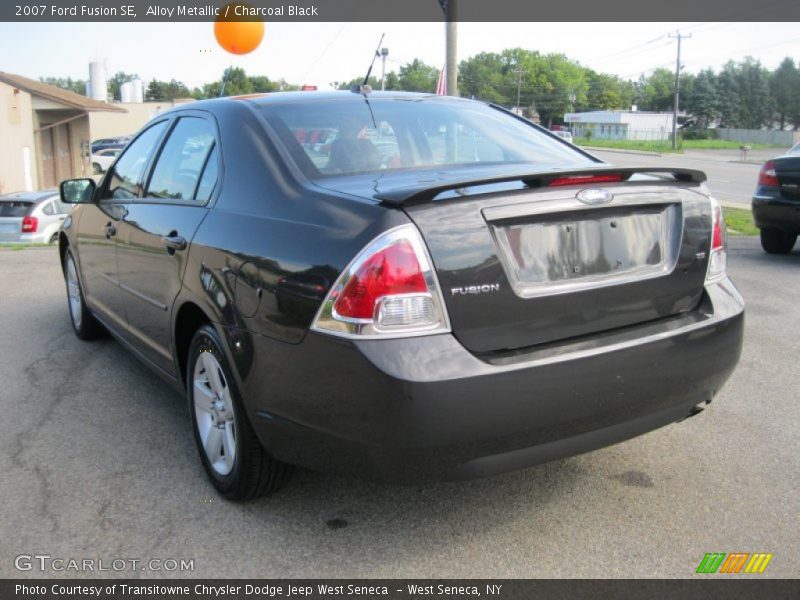 Alloy Metallic / Charcoal Black 2007 Ford Fusion SE