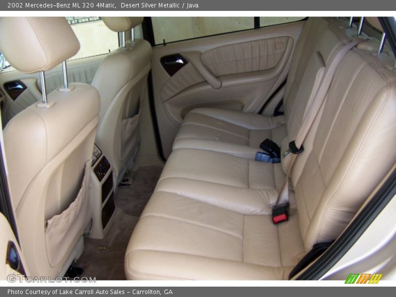 Desert Silver Metallic / Java 2002 Mercedes-Benz ML 320 4Matic