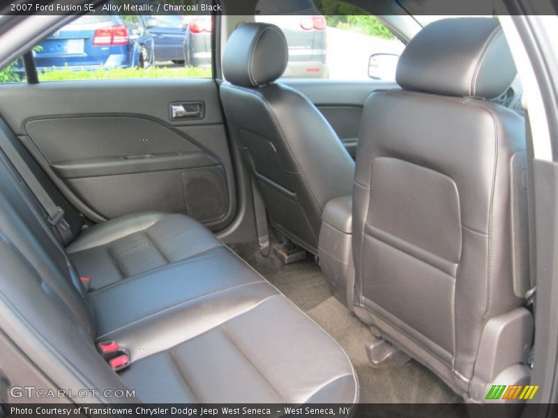 Alloy Metallic / Charcoal Black 2007 Ford Fusion SE