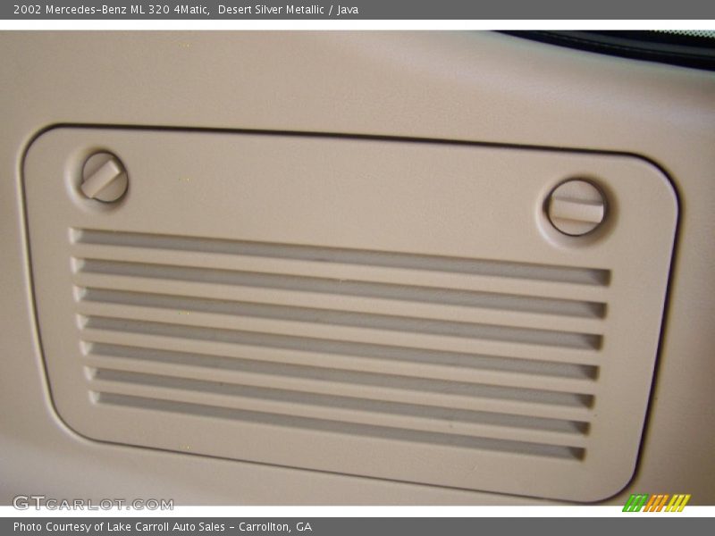Desert Silver Metallic / Java 2002 Mercedes-Benz ML 320 4Matic