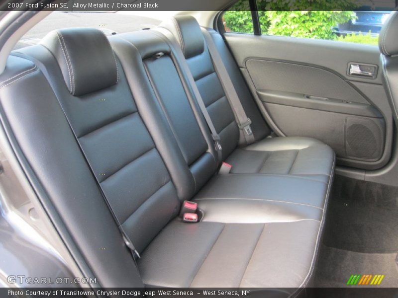 Alloy Metallic / Charcoal Black 2007 Ford Fusion SE
