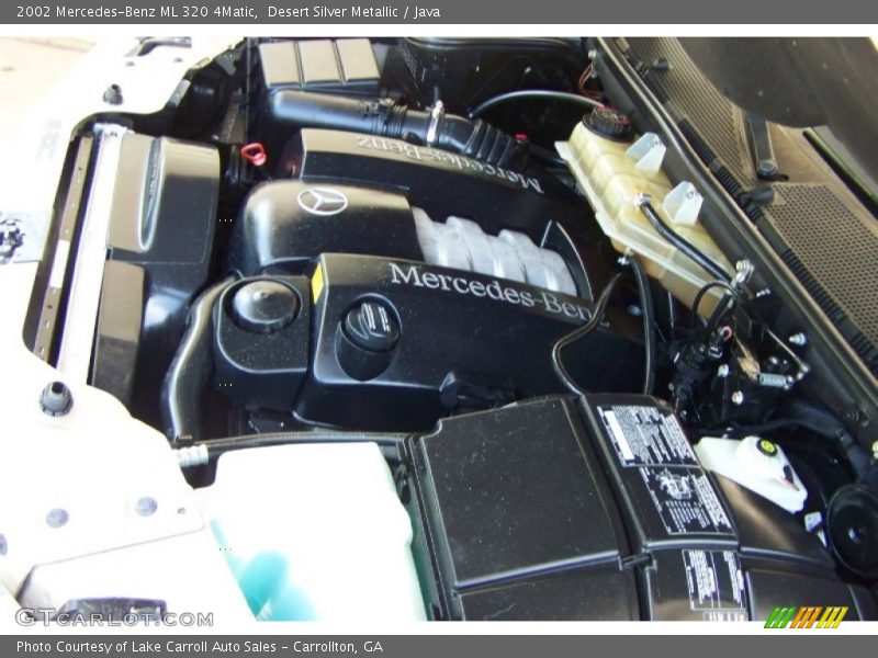 Desert Silver Metallic / Java 2002 Mercedes-Benz ML 320 4Matic