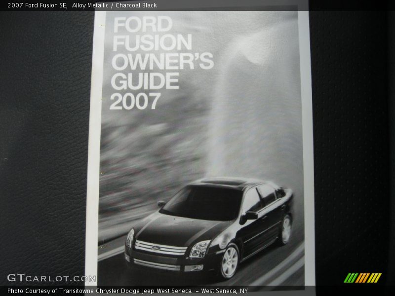 Alloy Metallic / Charcoal Black 2007 Ford Fusion SE
