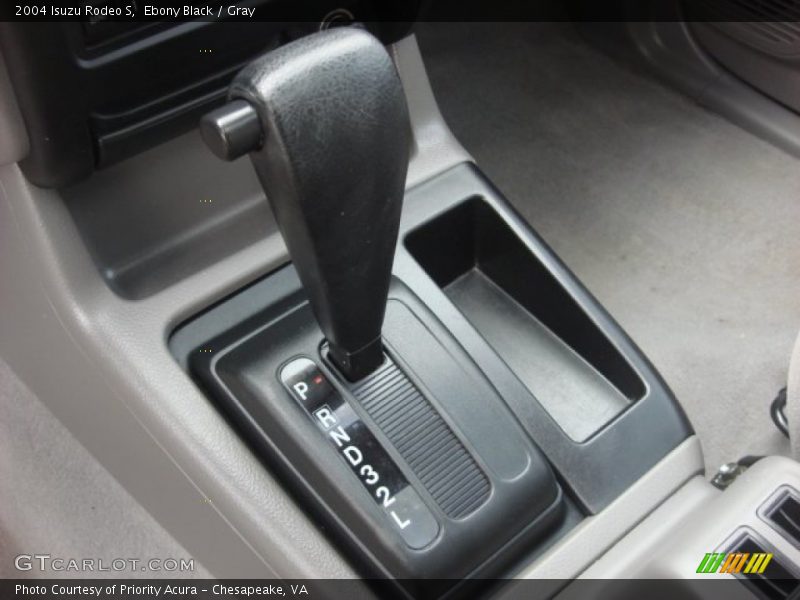 Ebony Black / Gray 2004 Isuzu Rodeo S