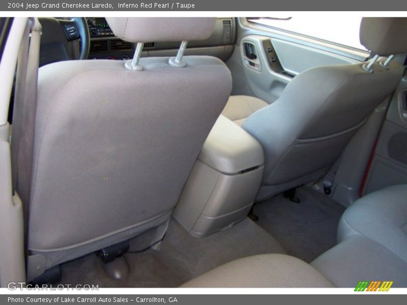 Inferno Red Pearl / Taupe 2004 Jeep Grand Cherokee Laredo