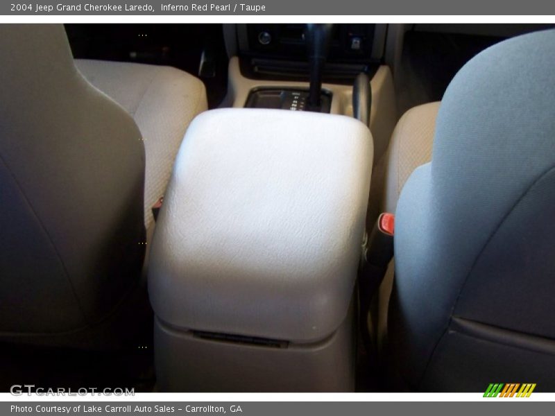 Inferno Red Pearl / Taupe 2004 Jeep Grand Cherokee Laredo