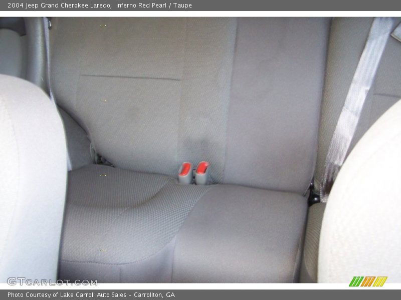 Inferno Red Pearl / Taupe 2004 Jeep Grand Cherokee Laredo