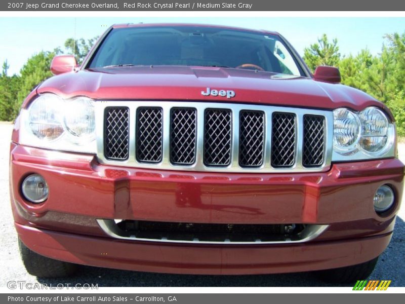 Red Rock Crystal Pearl / Medium Slate Gray 2007 Jeep Grand Cherokee Overland