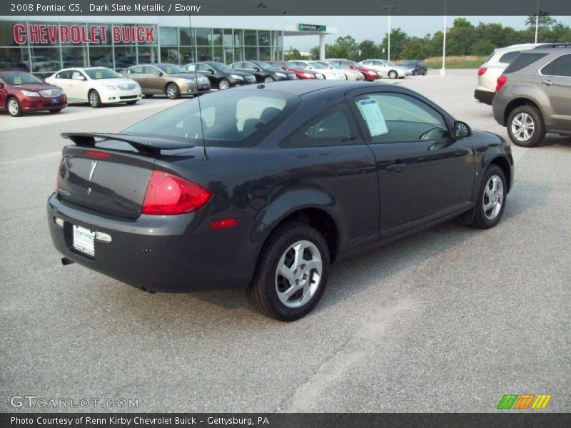 Dark Slate Metallic / Ebony 2008 Pontiac G5
