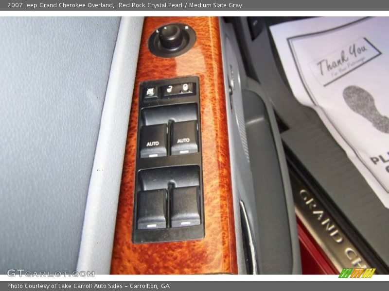 Controls of 2007 Grand Cherokee Overland