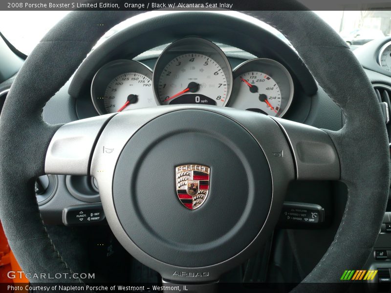 Orange / Black w/ Alcantara Seat Inlay 2008 Porsche Boxster S Limited Edition