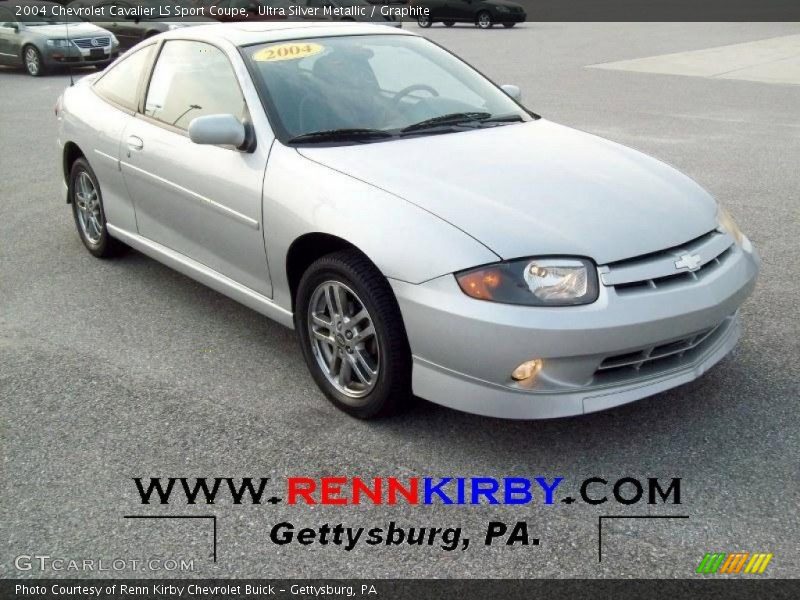 Ultra Silver Metallic / Graphite 2004 Chevrolet Cavalier LS Sport Coupe