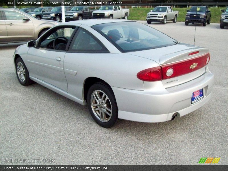 Ultra Silver Metallic / Graphite 2004 Chevrolet Cavalier LS Sport Coupe