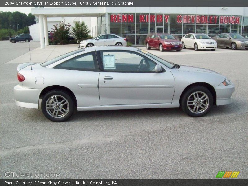Ultra Silver Metallic / Graphite 2004 Chevrolet Cavalier LS Sport Coupe