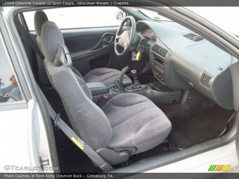 Ultra Silver Metallic / Graphite 2004 Chevrolet Cavalier LS Sport Coupe