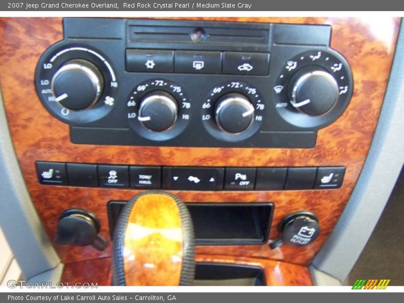 Controls of 2007 Grand Cherokee Overland