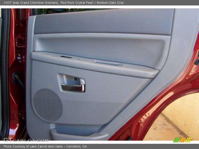 Red Rock Crystal Pearl / Medium Slate Gray 2007 Jeep Grand Cherokee Overland