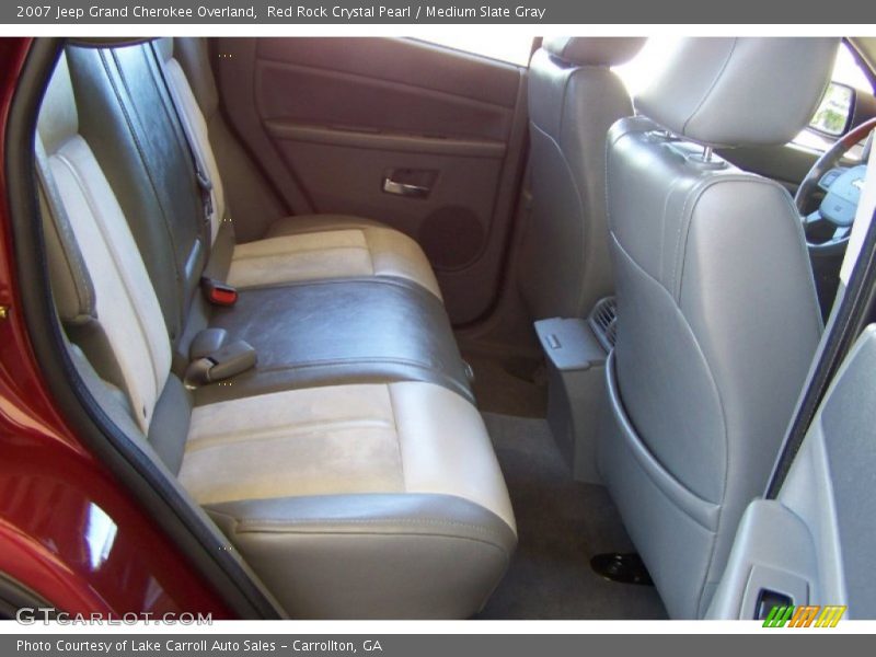 Red Rock Crystal Pearl / Medium Slate Gray 2007 Jeep Grand Cherokee Overland