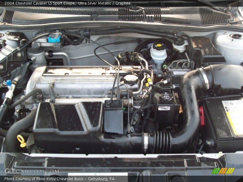  2004 Cavalier LS Sport Coupe Engine - 2.2 Liter DOHC 16-Valve 4 Cylinder