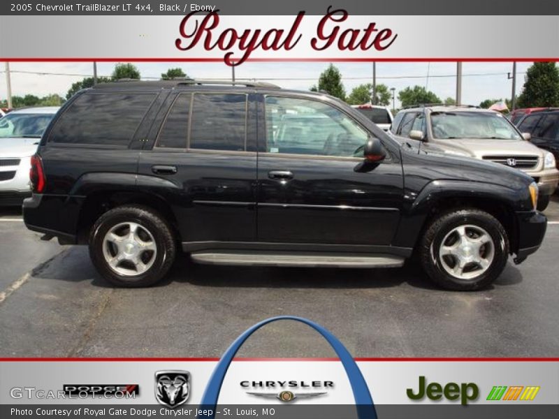 Black / Ebony 2005 Chevrolet TrailBlazer LT 4x4