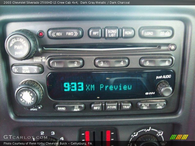 Audio System of 2003 Silverado 2500HD LS Crew Cab 4x4