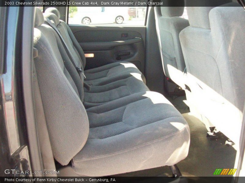 Dark Gray Metallic / Dark Charcoal 2003 Chevrolet Silverado 2500HD LS Crew Cab 4x4