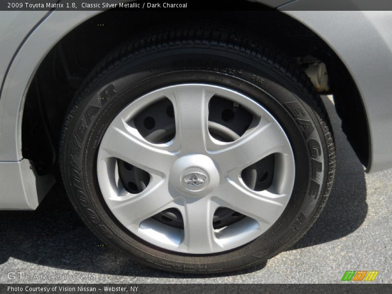 Classic Silver Metallic / Dark Charcoal 2009 Toyota Matrix 1.8