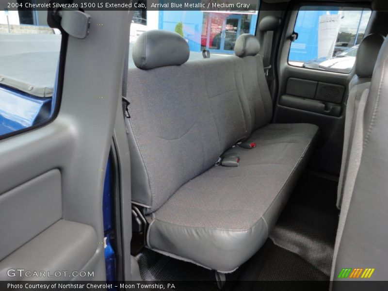 Arrival Blue Metallic / Medium Gray 2004 Chevrolet Silverado 1500 LS Extended Cab