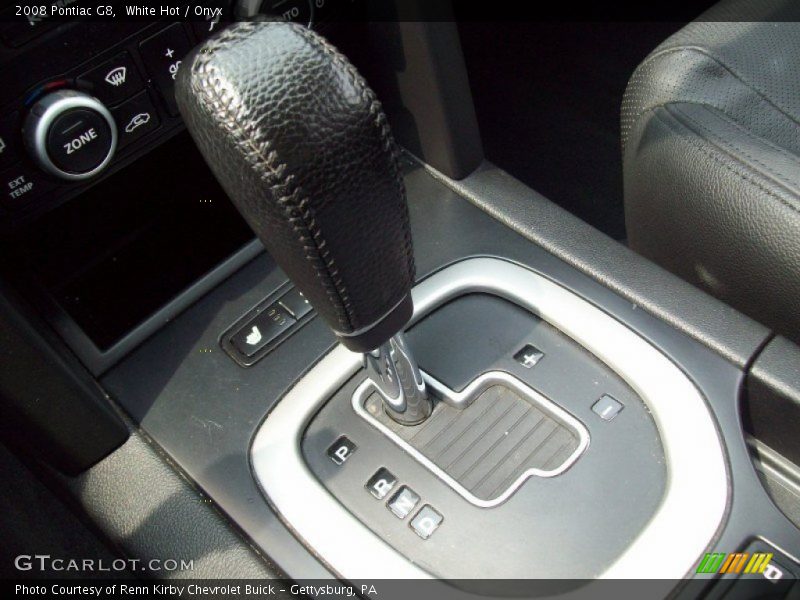 White Hot / Onyx 2008 Pontiac G8