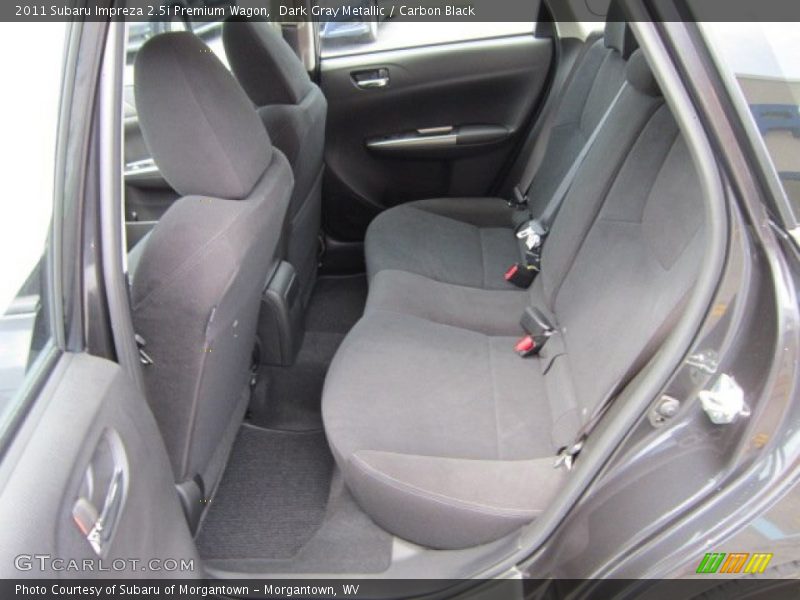  2011 Impreza 2.5i Premium Wagon Carbon Black Interior