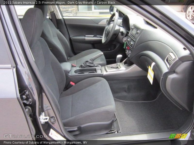 Dark Gray Metallic / Carbon Black 2011 Subaru Impreza 2.5i Premium Wagon
