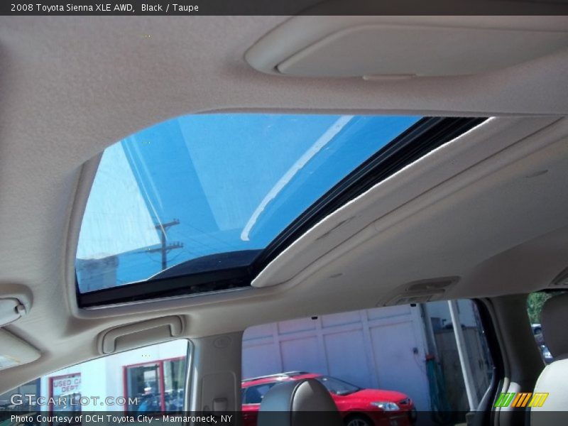 Black / Taupe 2008 Toyota Sienna XLE AWD