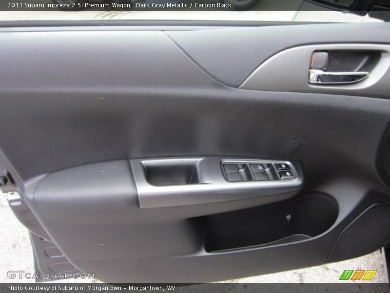 Dark Gray Metallic / Carbon Black 2011 Subaru Impreza 2.5i Premium Wagon