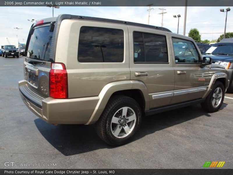 Light Khaki Metallic / Khaki 2006 Jeep Commander 4x4