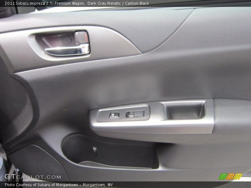 Dark Gray Metallic / Carbon Black 2011 Subaru Impreza 2.5i Premium Wagon