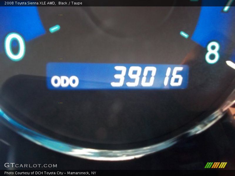 Black / Taupe 2008 Toyota Sienna XLE AWD